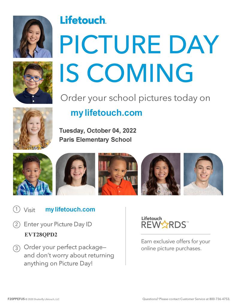 Picture Day Info