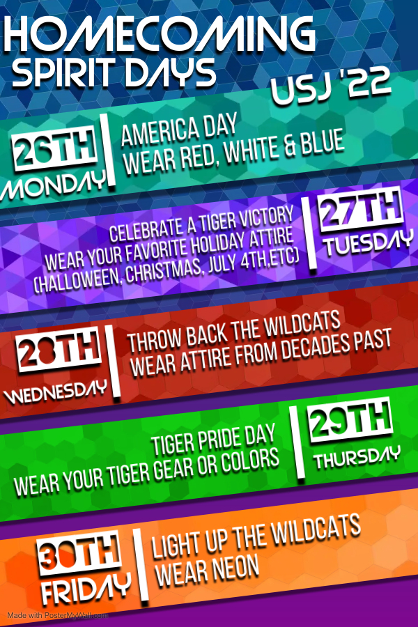 homecoming dress up days