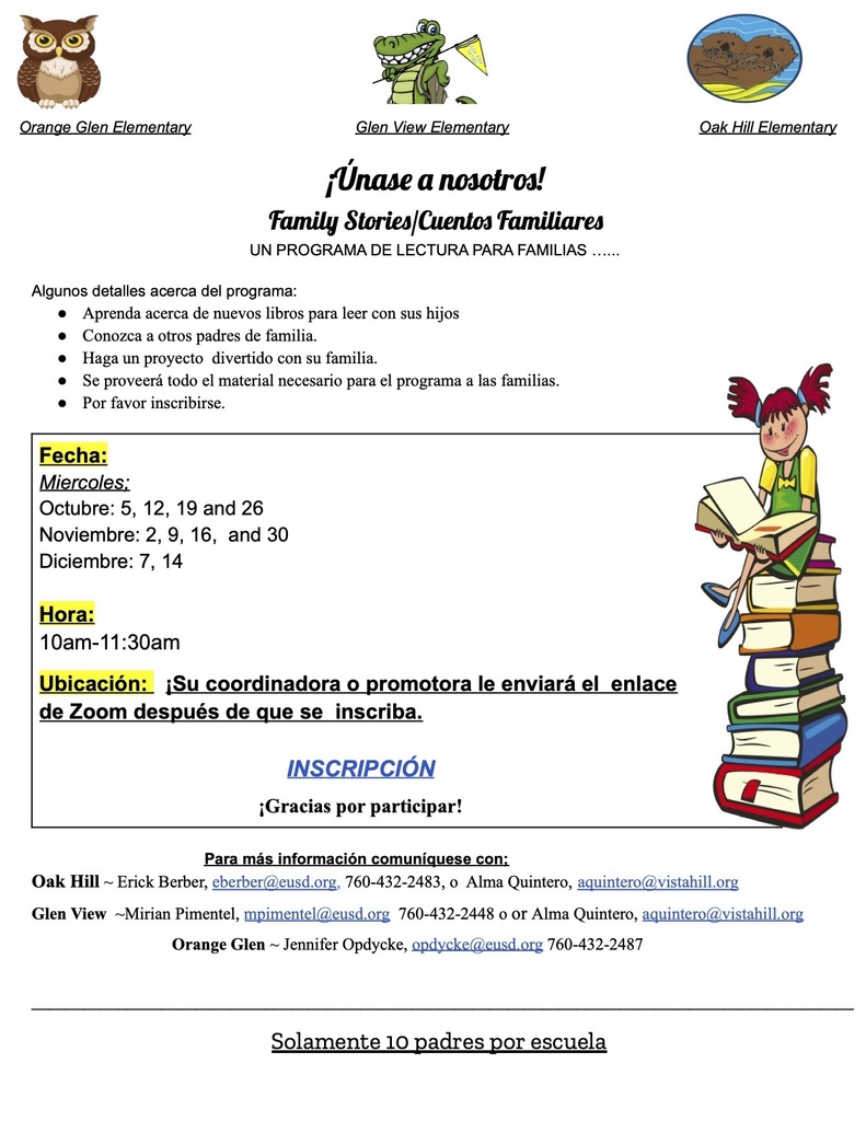 Latino Literacy Spanish