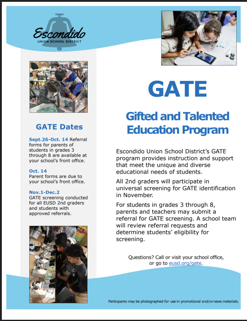 GATE Flyer