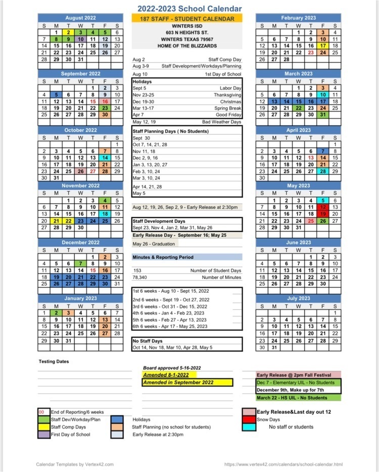 calendar