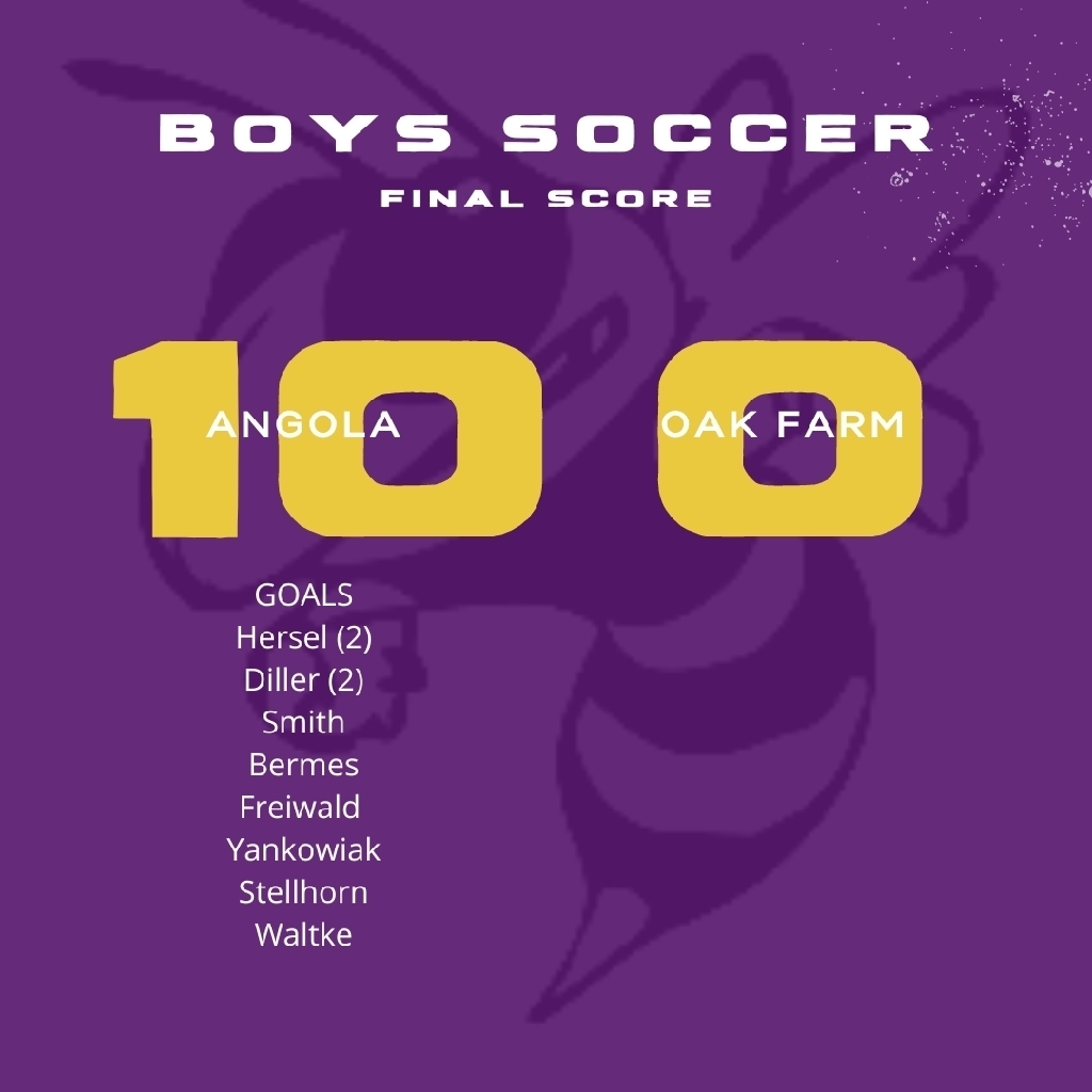 Boys soccer final