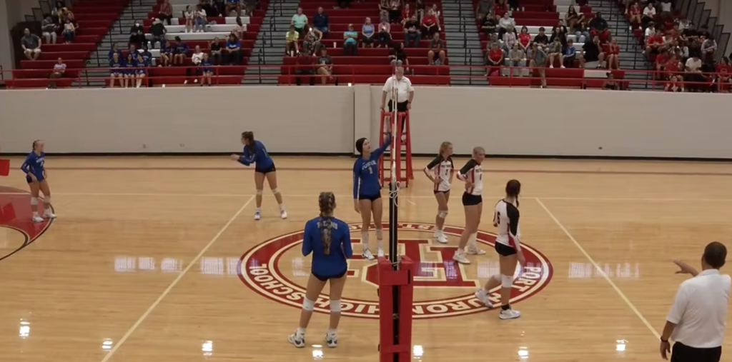 PHHS volleyball game - image