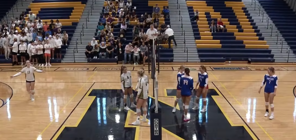 PHN versus St. Clair volleyball game - image