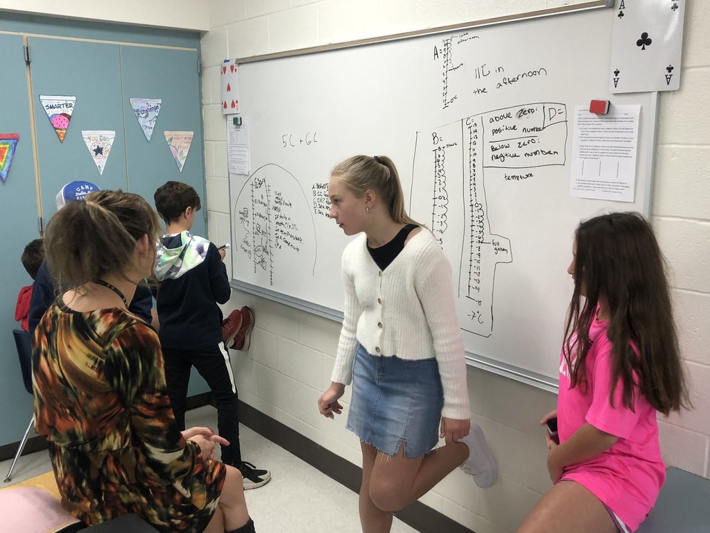 students in classroom