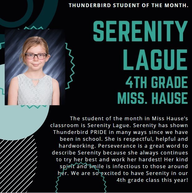 student of the month