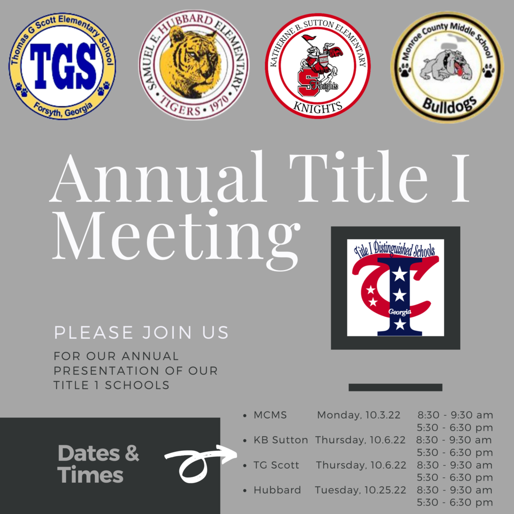 Title 1 meetings