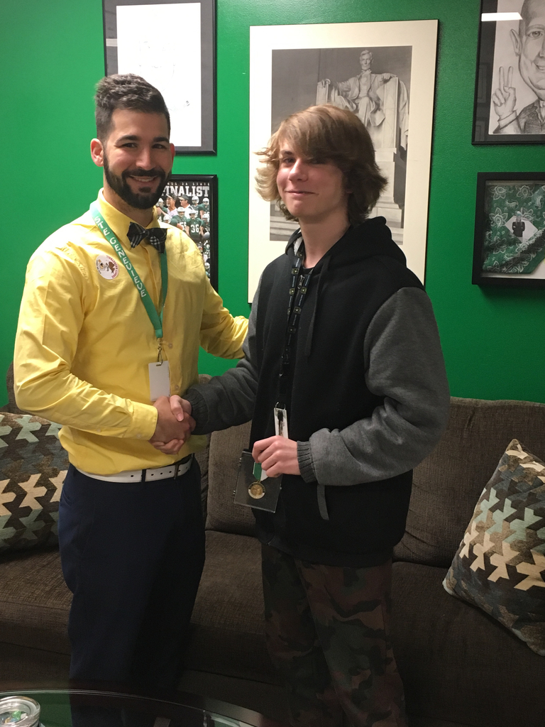 Josh Hayward award recipient.