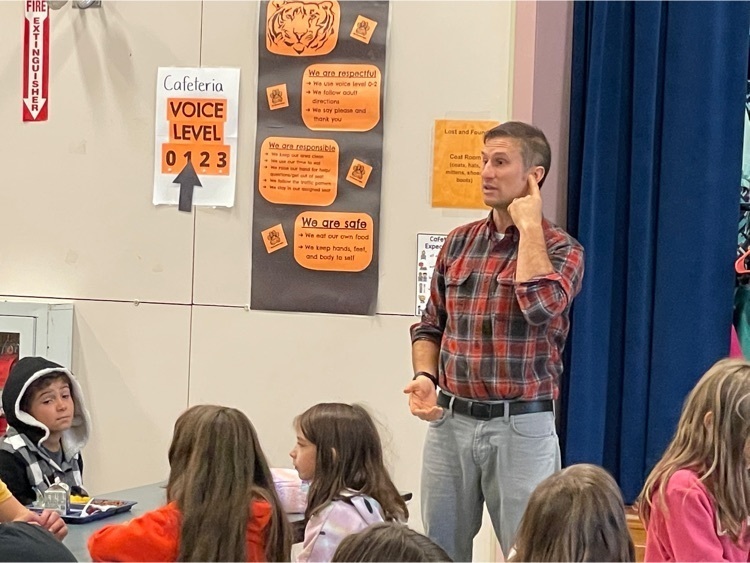 Mr. Orlando gives feedback about noise level.