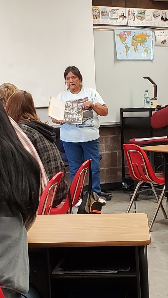 Guest speaker Linda Meanus