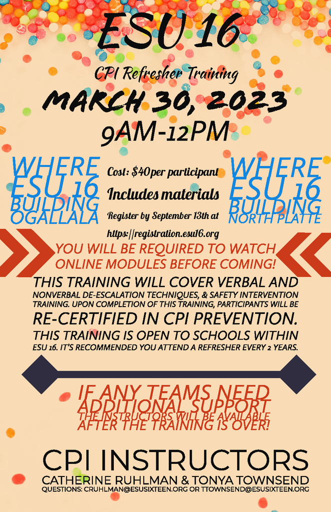 CPI Refresher March 30th!
