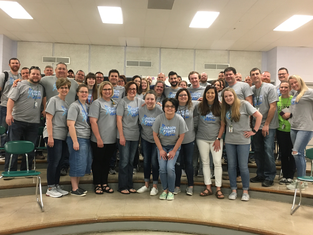 SGHS Staff supporting #teamreed!