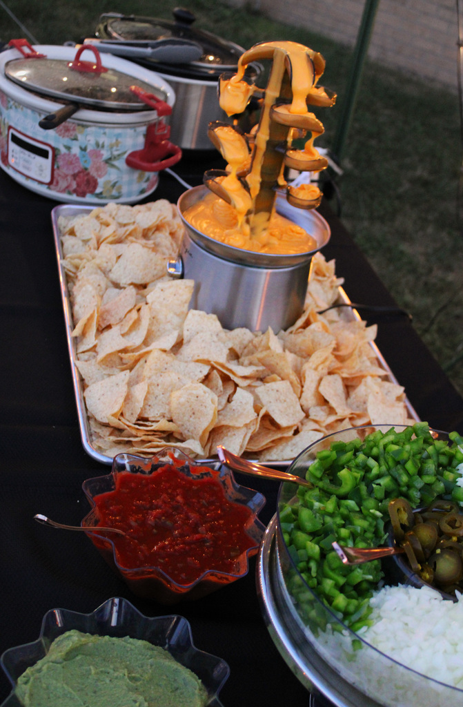 nacho buffet