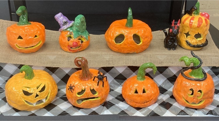 Ceramic Pumpkins Art 1