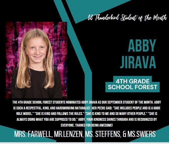 student of the month