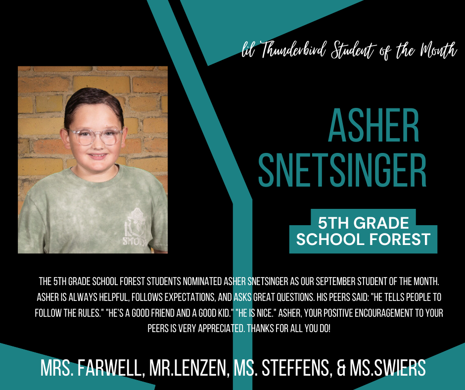 Student of the month