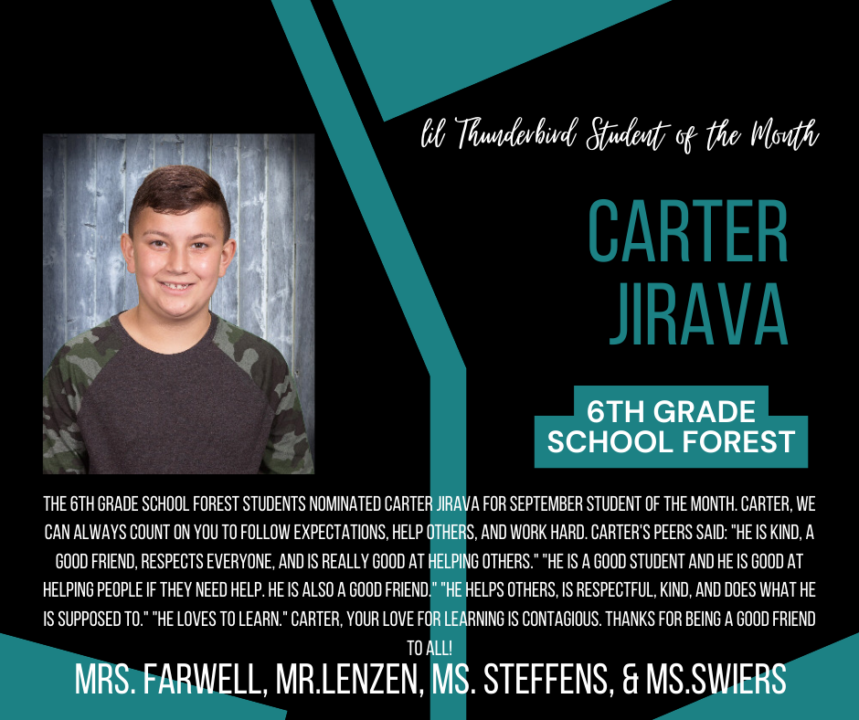 Student of the month