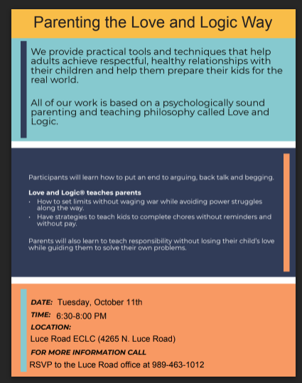 Love and Logic flyer