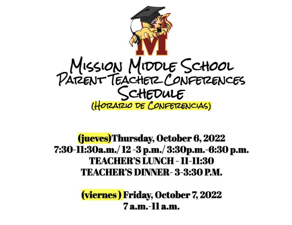 Conferences Schedule