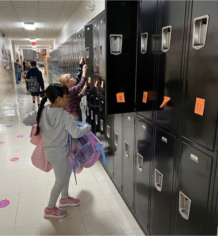 kids at lockers 