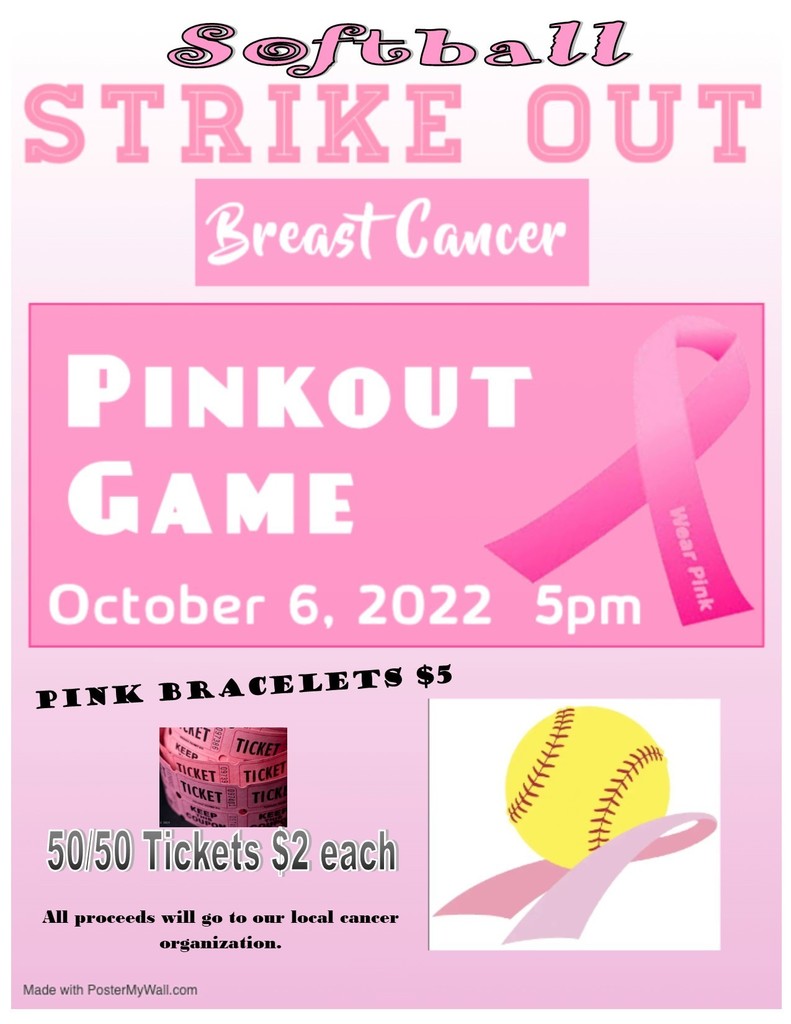 Softball Pink Out Game