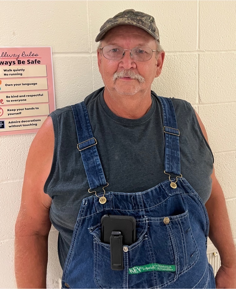 HHS daytime custodian Roger Parrish
