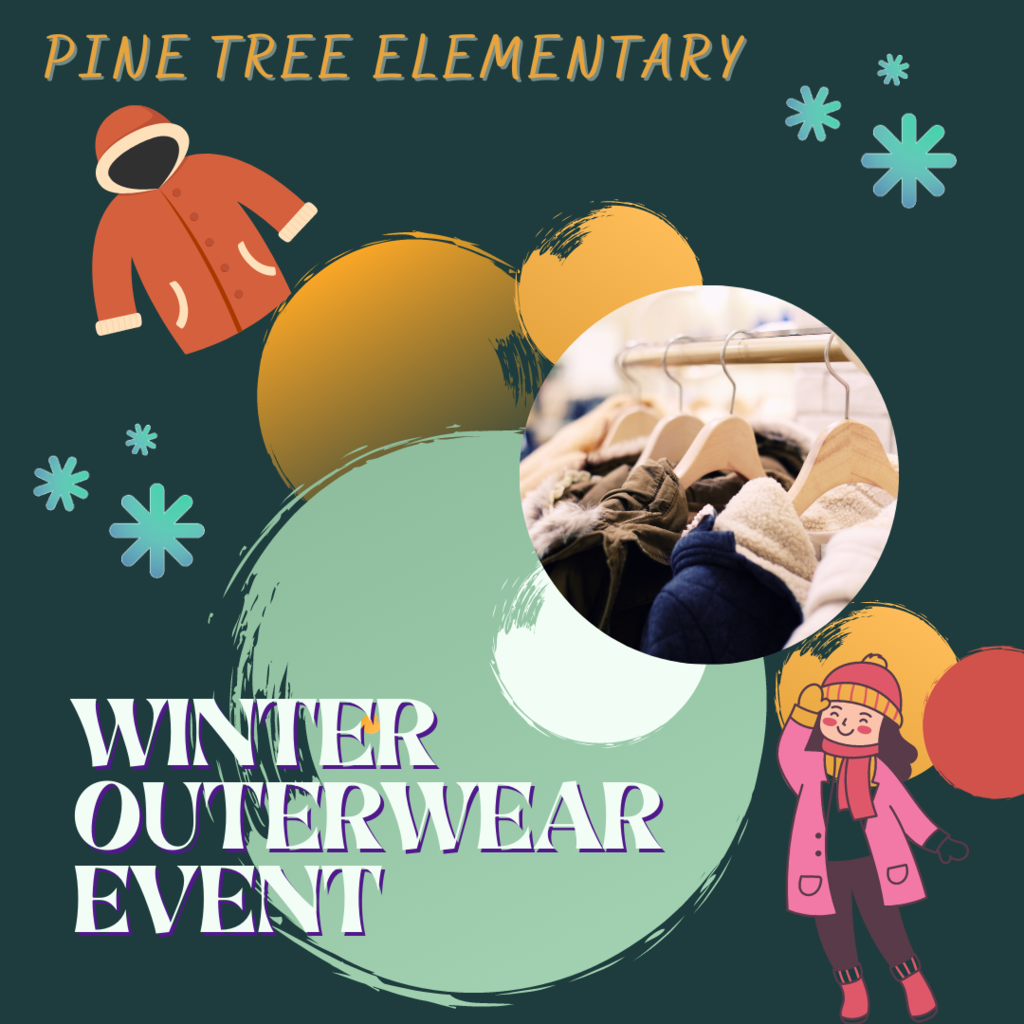 Winter outerwear event graphic