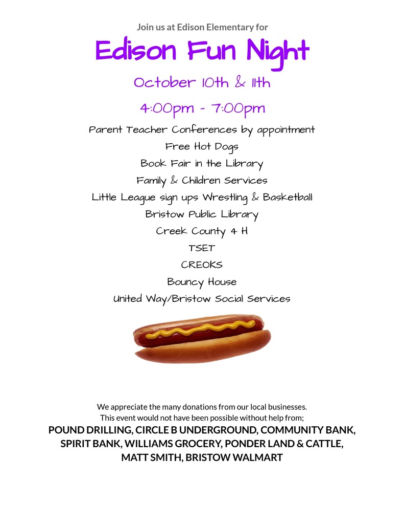 Family Fun night flyer