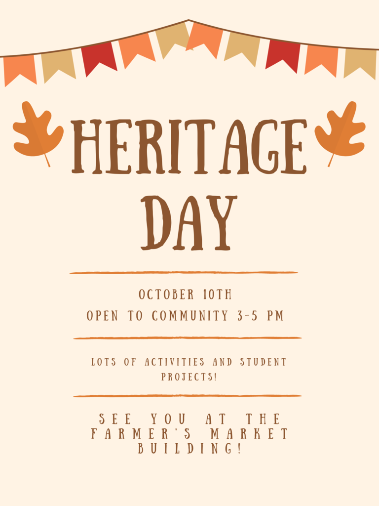 Heritage Day Flyer
