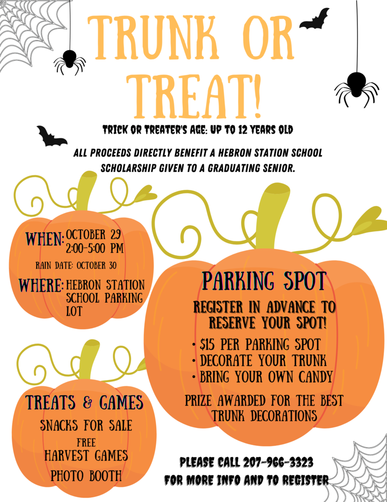 Trunk or Treat Flyer