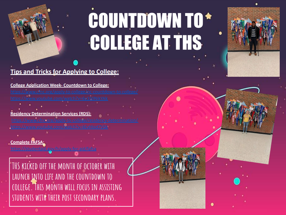 Countdown to College at THS