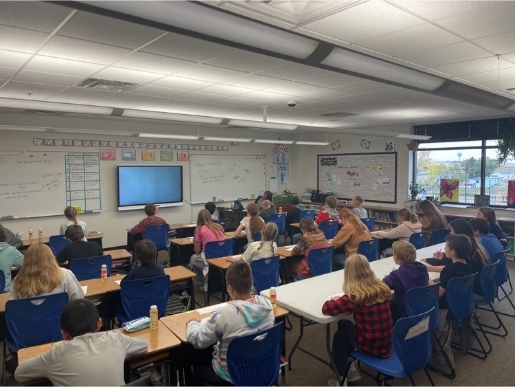 Sixth grade junior duck stamp design contest.