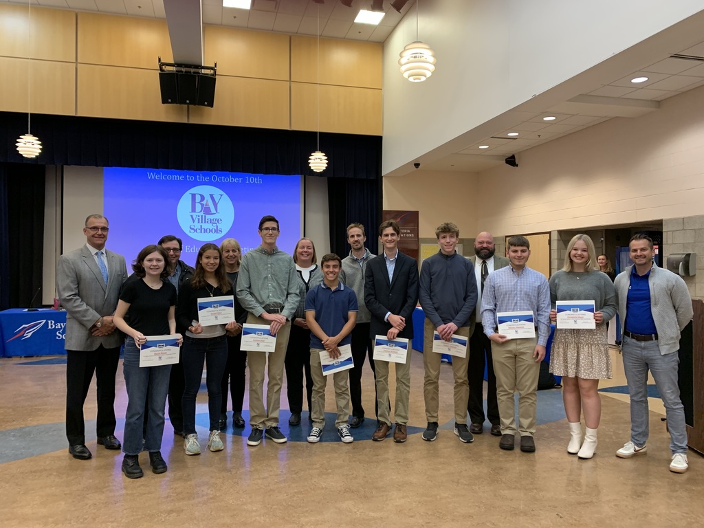 National Merit Students recognized at Board meeting