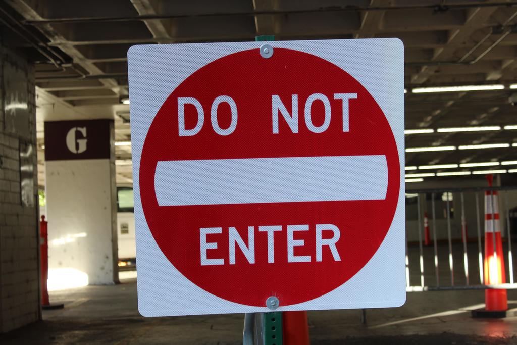 Do Not Enter