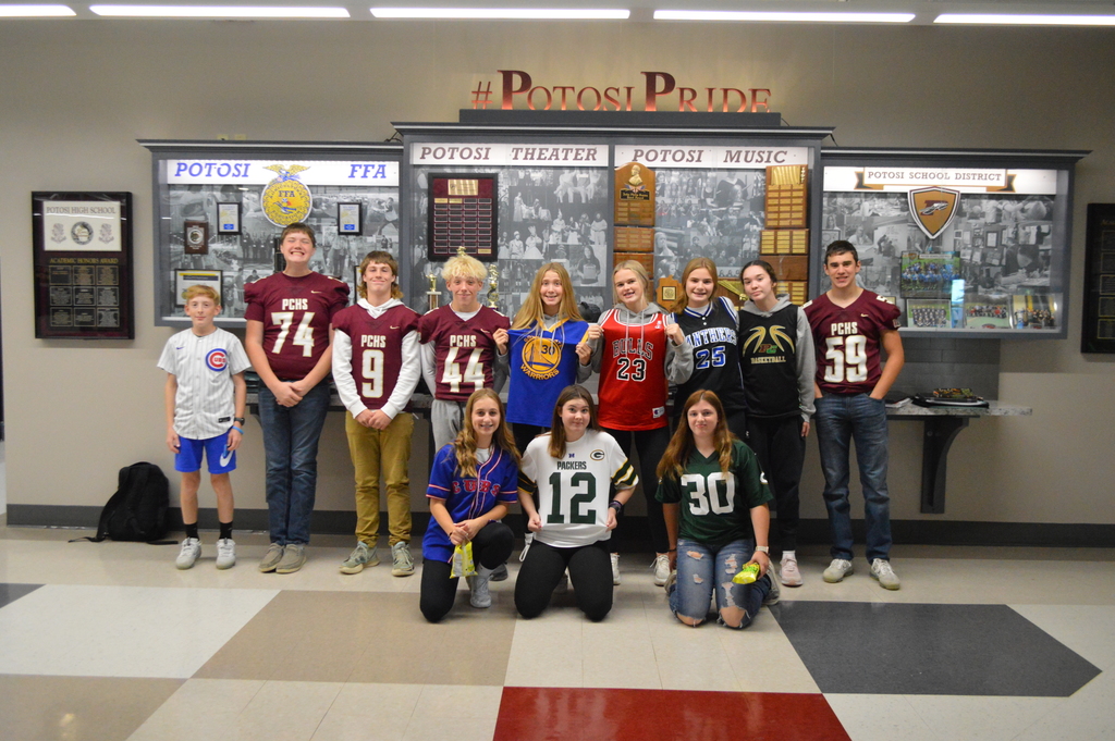 Freshmen Jersey Day