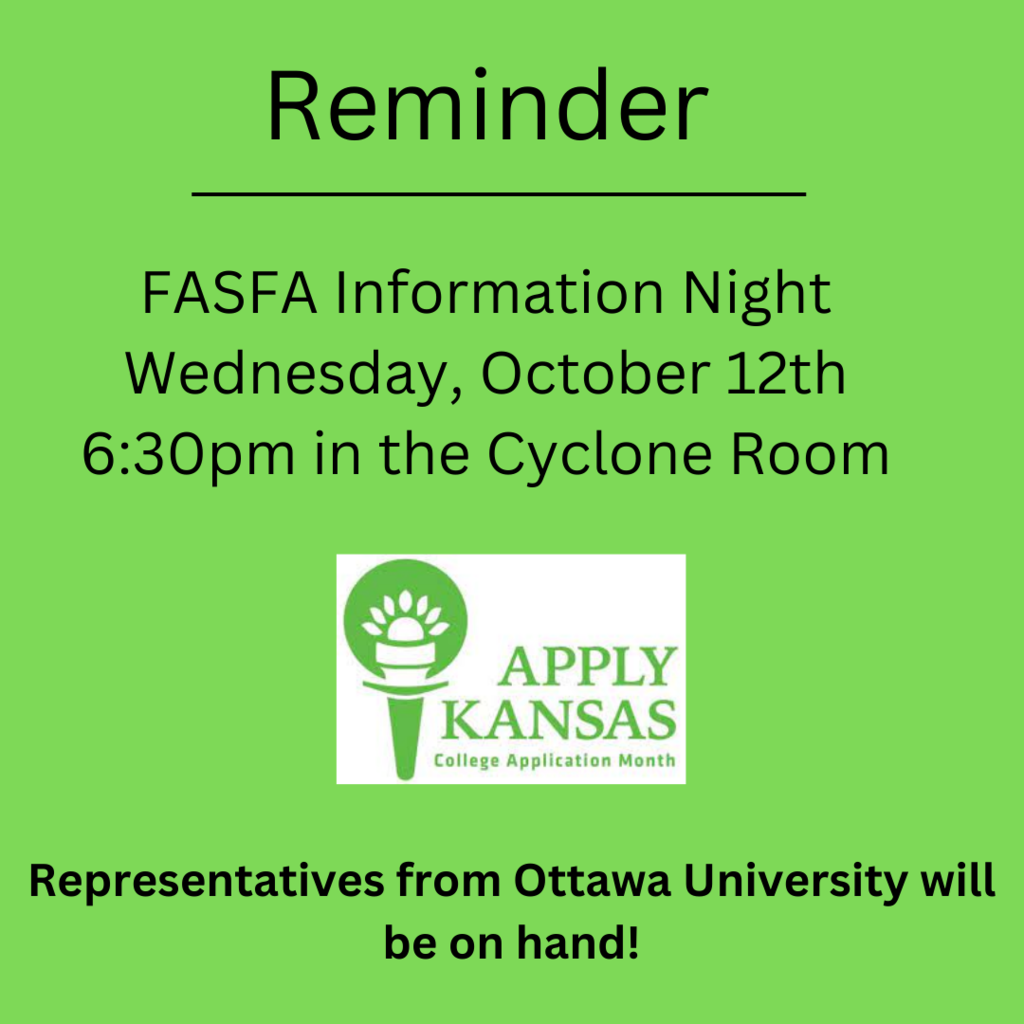 green background with words