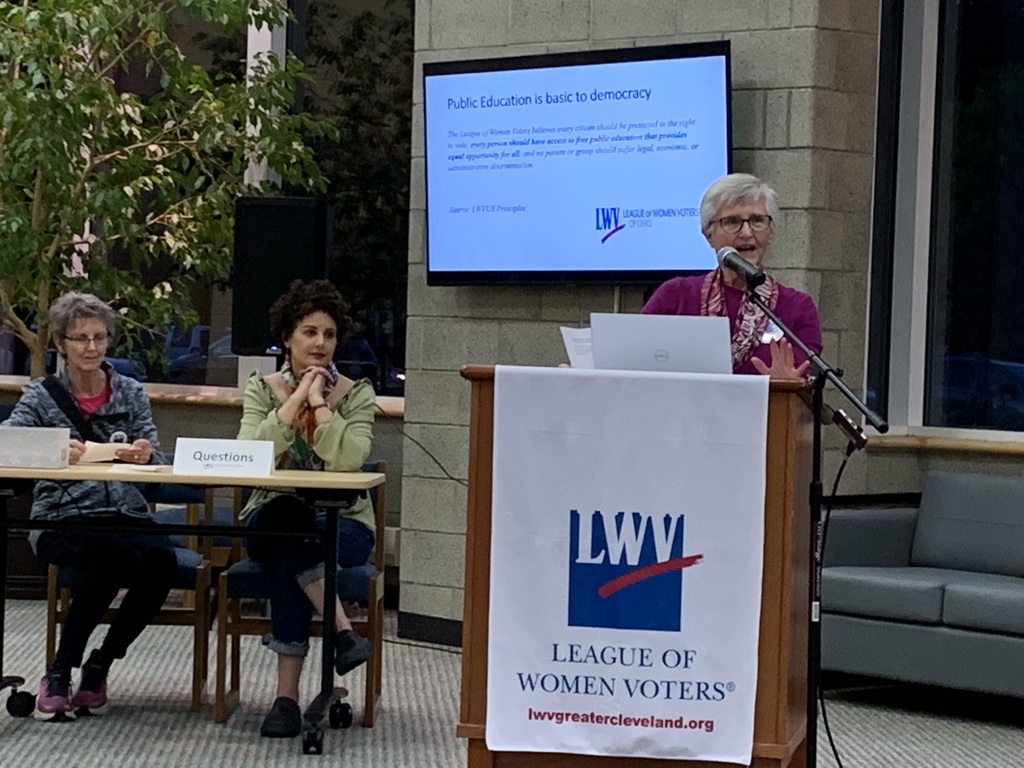 LWV School Funding Forum , Oct. 11