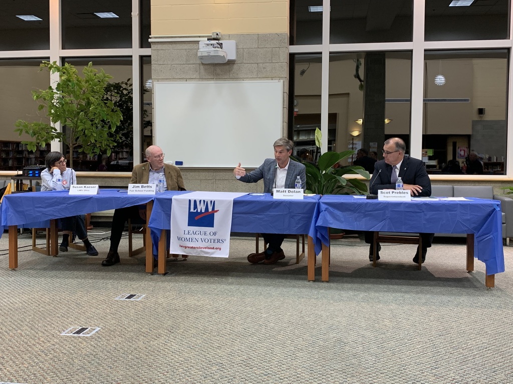 LWV School Funding Forum, Oct. 11