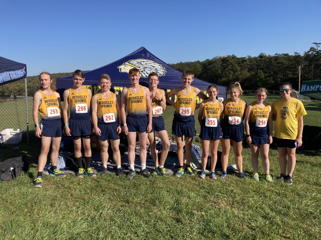 BSHS PVC Cross Country Team