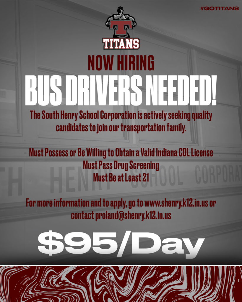 Bus Drivers Needed