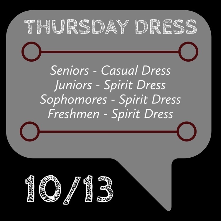 Thursday Dress 10/13