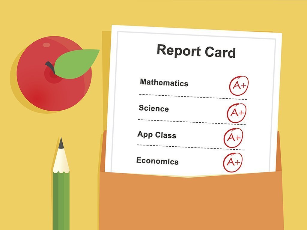 Report cards will be sent home today, Thursday, October 13th!