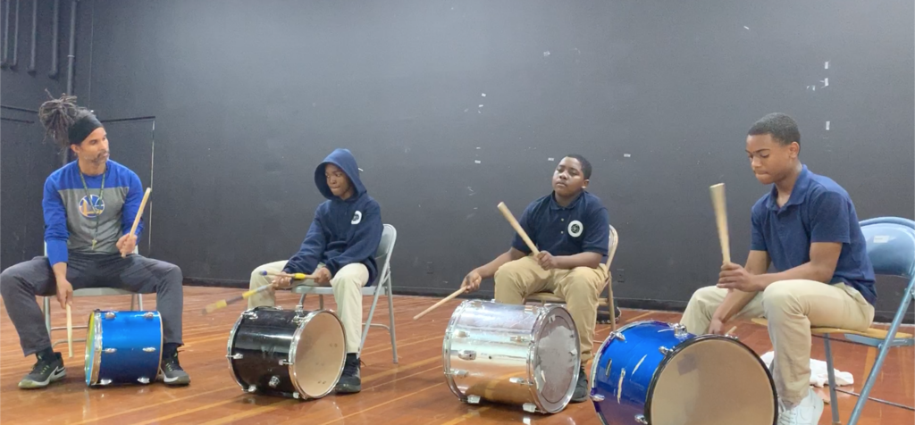 Drum Performance at the Multicultural Event