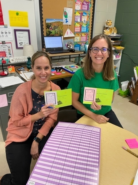Staff members with rewards