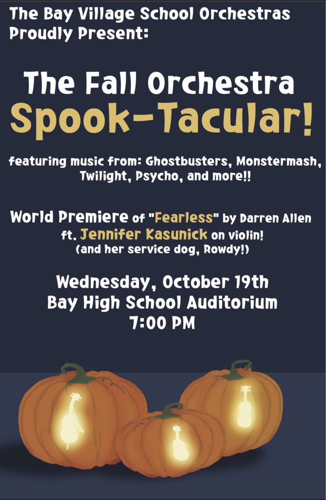 Orchestra spooktacular fall 2022
