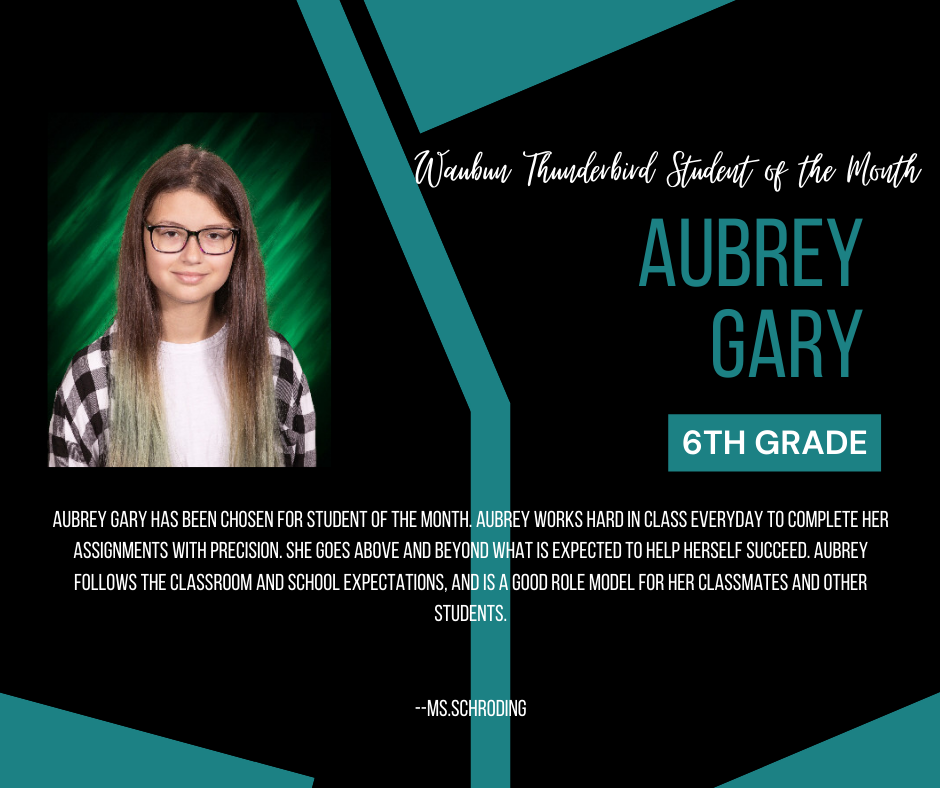 Student of the month