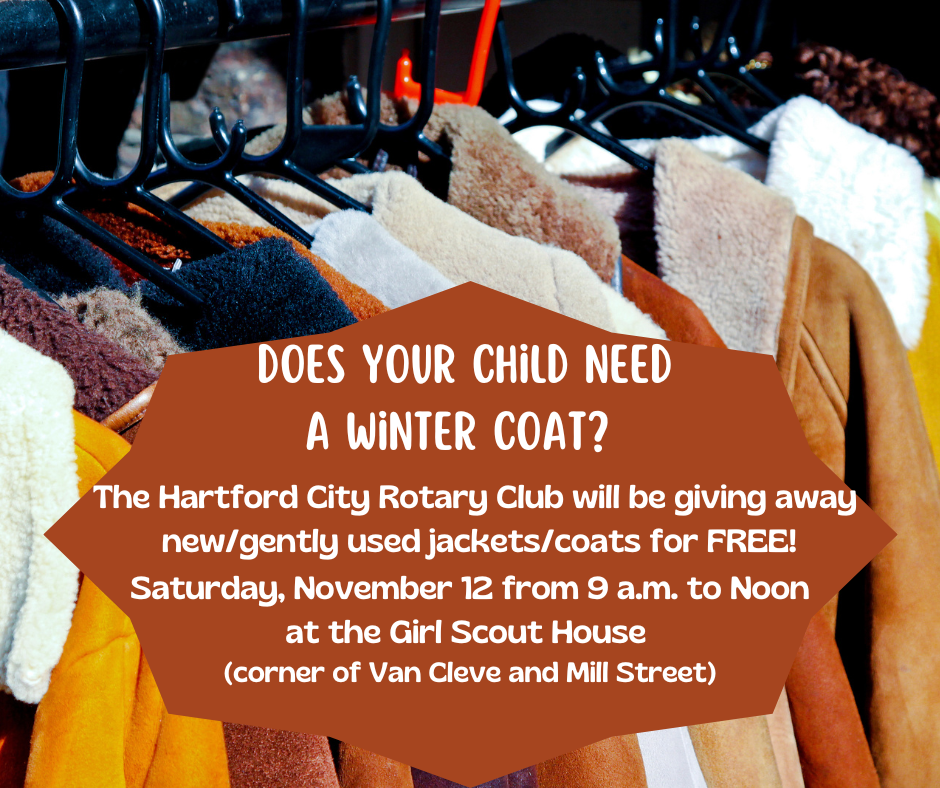 Rotary Coat Giveaway