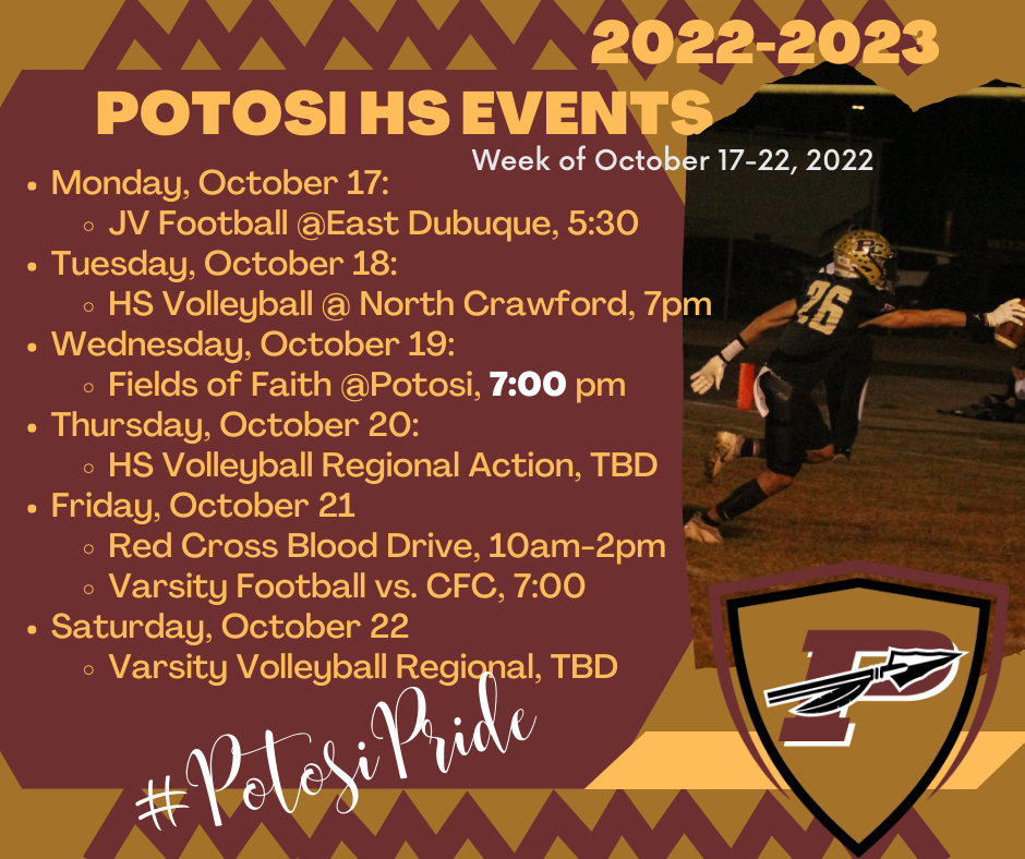 Week of Oct 17 - updated