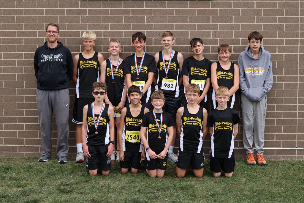 Boys cross country team
