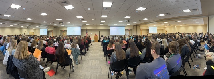 Over 400 members from all over the Region.
